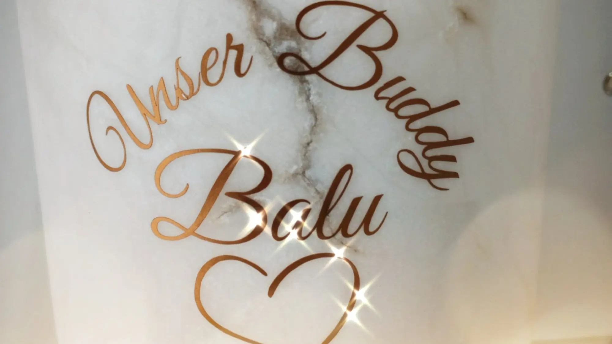 Folienschrift Balu